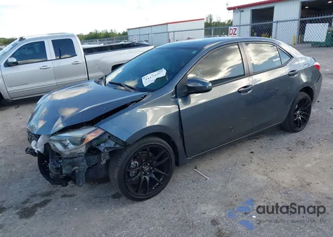 2016 Toyota Corolla Le из США, поврежденный, VIN 2T1BURHE5GC633272